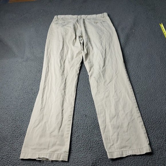Polo Ralph Lauren Chino Khaki Pants Mens Size 32 x31 Cream Tan Classic Fit - Picture 4 of 13